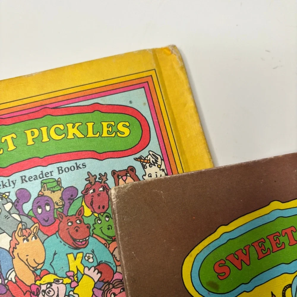 VTG Sweet Pickles Books Lot of 3 Jackal Turtle Tantrum What A Mess 70s 80s Retro